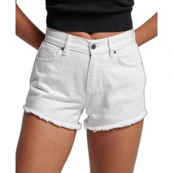 Superdry Women's High Rise Denim Shorts