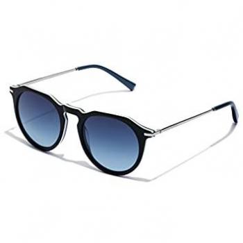 Gafas de Sol Hawkers Warwick Crosswalk - Negro Azul Denim con Lentes Espejadas