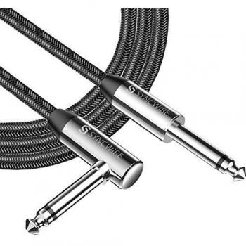 Syncwire Profesional Cable para Guitarra 6m/10ft, Cable de Jack 6.35mm