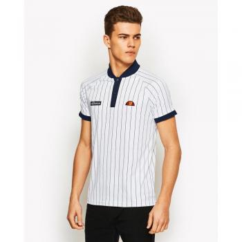 Ellesse Pennetta Polo, Hombre, Blanco