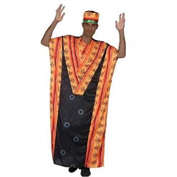 Disfraz Africano Multicolor para Adultos XL (2 Unidades)