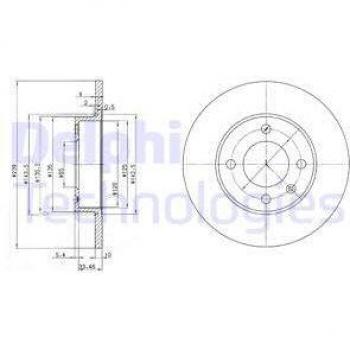 Disco de freno DELPHI BG2117