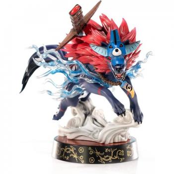 Okami Oki Wolf Form 28cm PVC Statue - First 4 Figures Standard Edition