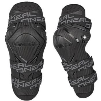 Oneal Pumpgun MX Rodilleras Espinilleras Protectores de rodilla Unisex-Adult Talla Única Negro