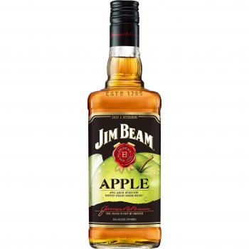 Jim Beam Apple Bourbon Whiskey 35% Alcohol by Volume (ABV), 700ml Bottle