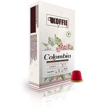 Koffie Cup Colombia 40 Cápsulas compostables de café compatibles con máquinas Nespresso® original line. Receta Colombia. Total 40 cápsulas