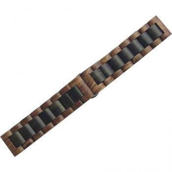 Correa universal de madera natural bambú para relojes de 22mm con sistema Quick Release