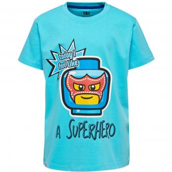 LEGO Wear Boy M-72494-T-SHIRT, Camiseta para Niños, Türkis