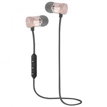 Woxter Airbeat BT-7 Black - Auriculares Bluetooth estéreos, magnéticos y Deportivos. Color Negro.