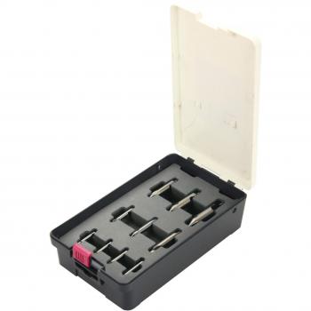 Juego de 10 brocas centradoras HSS - 0,75-4,5MM Optimum 3203010