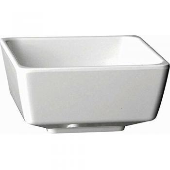Bol Cuadrado Flotante Blanco - 30 ml - APS - Antideslizante - 5.5x5.5x3 cm