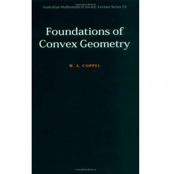 Fundamentos de Geometría Convexa (Serie de Conferencias de la Sociedad Matemática Australiana, vol. 12) - Edición en Tapa Blanda