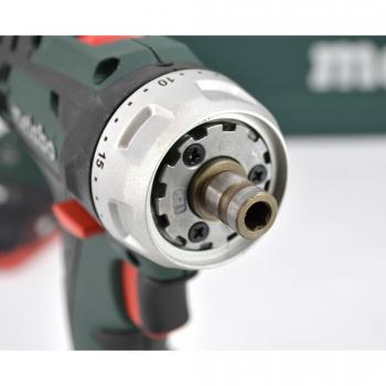 Metabo Juego de Atornilladores Inalámbricos 2xBS18Q con Baterías de 2.0 Ah y 4.0 Ah + Bolsa de Transporte