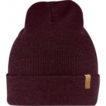 Fjällräven Classic Knit Hat - Dark Garnet Beanie