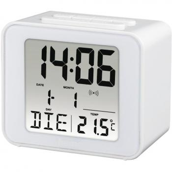 Hama Cube Digital Alarm Clock Color Blanco - Despertador