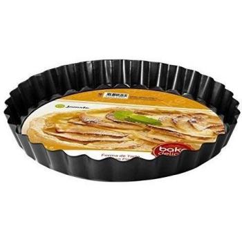 Jomafe Bakedelight - Molde para Tartas, 28 cm, Color Negro