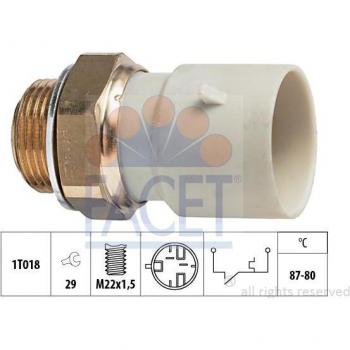Interruptor de temperatura para ventilador de radiador FACET 7.5271