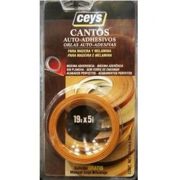Ceys - Canto autoadhesivo Roble - Fácil aplicación - Resistente al agua - 5 M