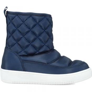 Botines Acolchados para Niña Garvalín con Cierre de Cremallera, Modelo 241351, Color Azul, Talla 25 EU