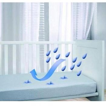Velfont - 5531002 - Protector Colchón Cuna Rizo Transpirable Velfont 70x140 cm 0m+