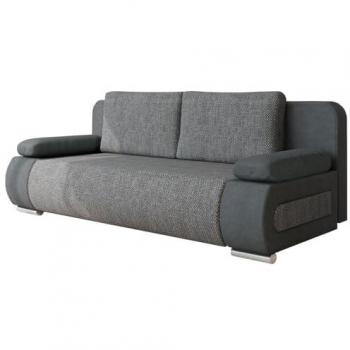 Sofá-cama Comfivo 144 con Caja de Ropa de Cama Alova 36, Dimensiones 200x77x92cm