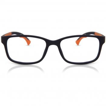 Square Full Rim TR90 Kids' Prescription Glasses - Purple - Size 48 - Blue Light Block Available - SmartBuy Kids