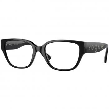 Vogue Eyewear VO5458B W44 Armazones y Gafas Recetadas para Mujer Negros 51 Lentes