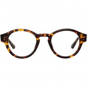 Linda Farrow MUSA LFL1447 C2 Men's Eyeglasses Tortoiseshell Size 47 - Blue Light Block Available