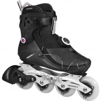 Powerslide Inlineskate Vi Spc 80 Pure - Patines en línea, color negro, talla 39