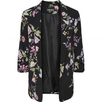 Pieces Bosella Women's Blazer Jacket Regular Fit Black