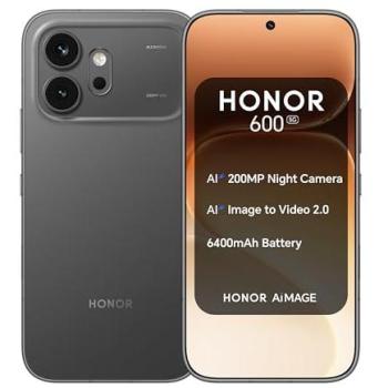 Smartphone HONOR 600 5G - 8GB RAM - 256GB Almacenamiento - Pantalla AMOLED de 6.57 - Batería de 6400mAh - Doble SIM