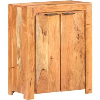Solid Acacia Wood Sideboard 23.2x13x29.5