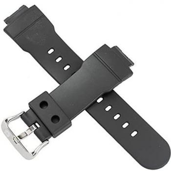 Correa de reloj Casio para AWG-500J AWG 500J 500 J NEGRO 10227140