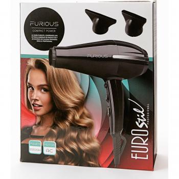 Eurostil Secador de Pelo Furious Compacto 2200W 1 unidad