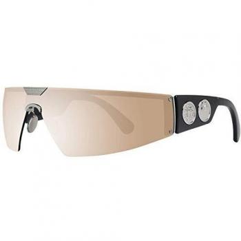 Roberto Cavalli Men's Black Sunglasses with Mirrored Lenses RC1120 12016C