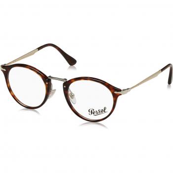 Persol Calligrapher Edition Brown Unisex Eyewear Frames 49MM