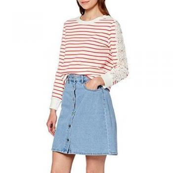 Only Onlgertrud 7/8 O-Neck Swt suéter, Multicolor