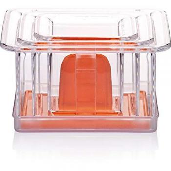 Tescoma 422212 Jgo 3 Moldes Emplatar Cuadrados Presto Foodstyle, Arancio