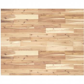 Tablero Escritorio Madera Maciza Acacia Sin Tratar 100x80x2 Cm Marrón