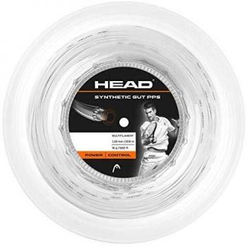 Head Synthetic Gut PPS 16g Tennis Strings Reel - White (200m)
