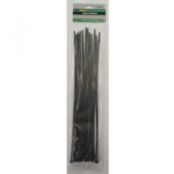 Bridas nylon negras y blancas pack 25 GSC de 250x4.8mm/200x4.8mm/140x3.5mm - Pack de 2 bolsas
