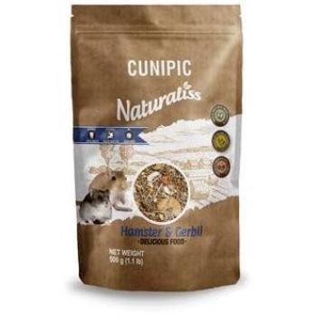 Cunipic Pienso Naturaliss para Hámsters y Gerbos 500 Gr - Pienso natural para roedores, formulado especialmente para hámsters y gerbos, presentado en formato de 500 gramos