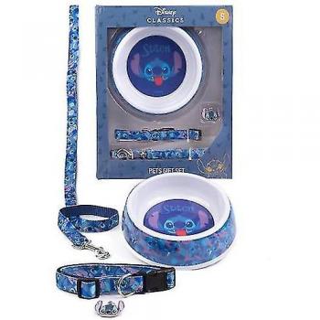 Collar para perros Lilo & Stitch (Pack de 4) Azul S