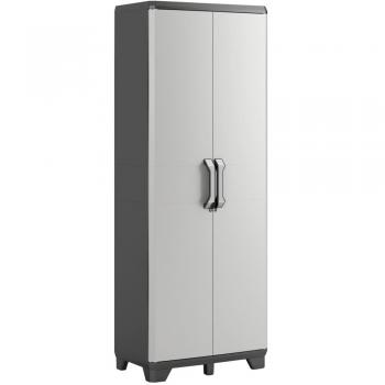 Armario almacenaje multiusos Gear Keter negro y gris 182 cm