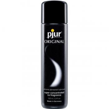 Lubricante Personal a Base de Silicona Pjur 100 ml, Gel Lubricante Original, Fórmula Suave y Duradera, Resistente al Agua, Compatible con Condones de Látex