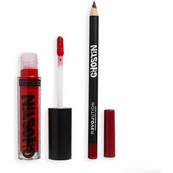 Make Up Revolution Relove Ghostin Lip Kit - Red Matte Swoon