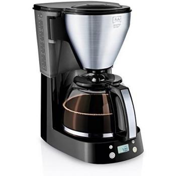 Cafetera de Filtro Melitta EasyTop Timer 1,25 L Semi-Automática 15 Tazas Negra Acero Inoxidable