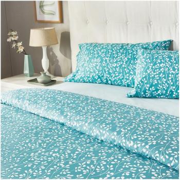 Pikolin Home - Juego de Funda Nórdica 100% Algodón Estampado Floral