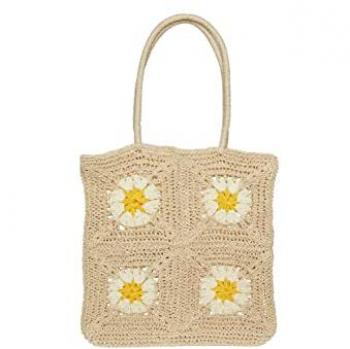 Pieces Kilona Women's Straw Tote Bag
