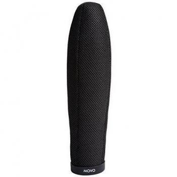 Movo Photo WST320 Ballistic Nylon Windscreen for Shotgun Microphones, 11.8 Long